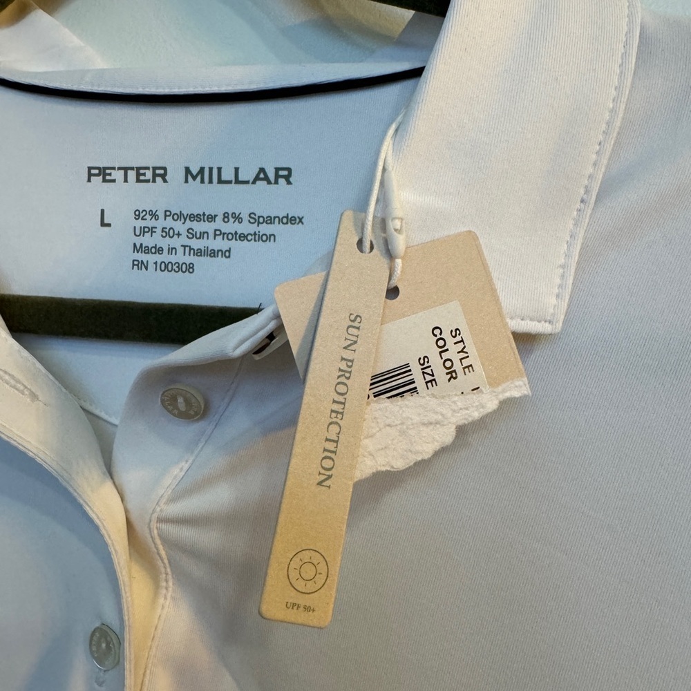 Peter Millar Women’s golf polo
New with tags
Size L - Picture 4 of 5